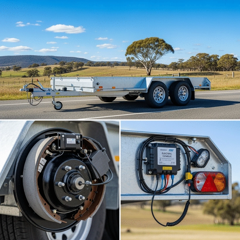 Best trailer braking systems for Australian regulations and towing safety